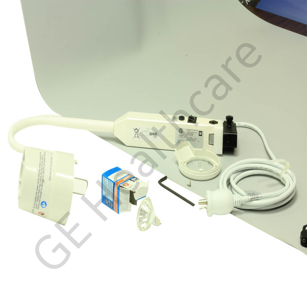 Luz de exame para giraffe, conector americano Luz de exame para giraffe, conector americano
